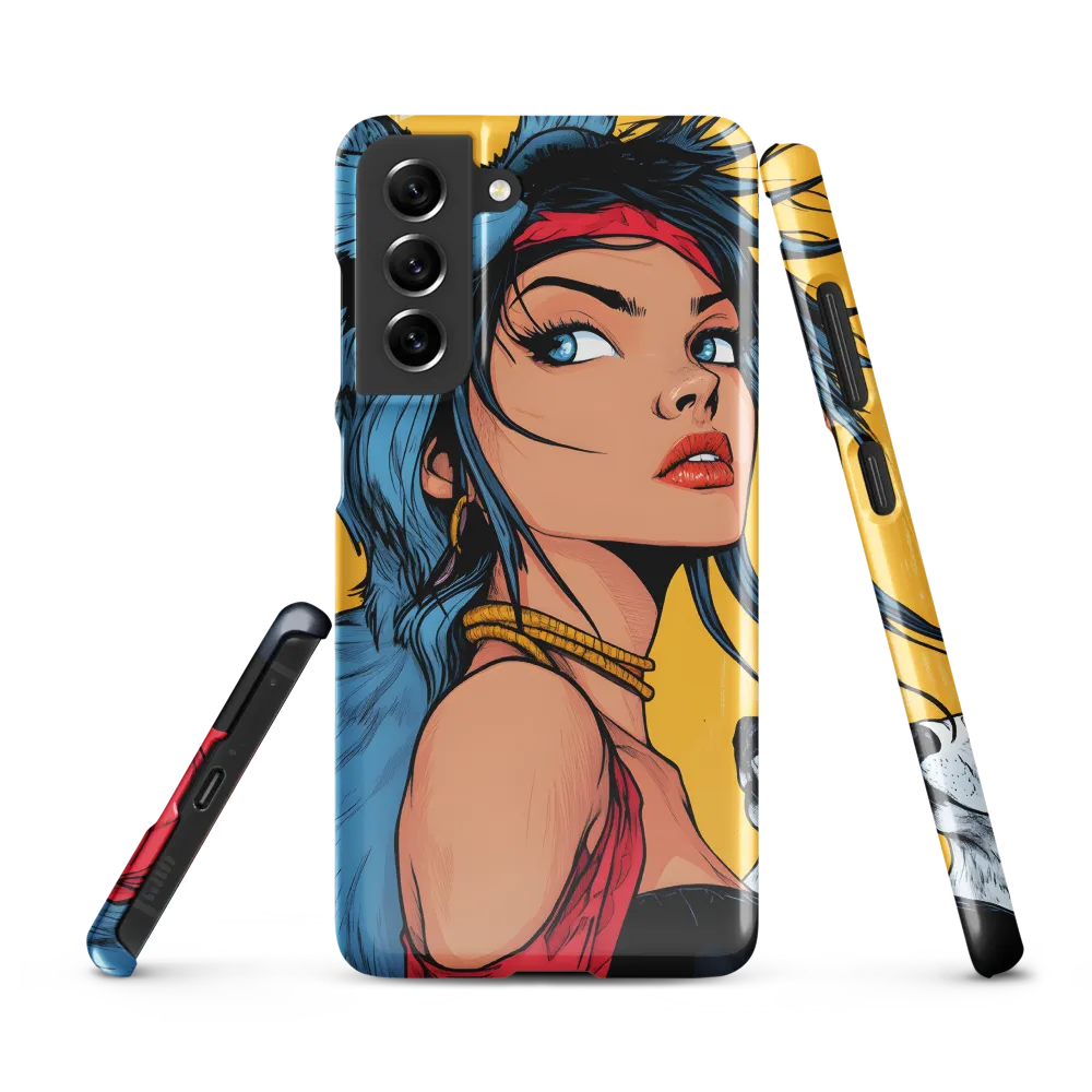 Fierce Elegance | Phone Case |  S21 FE | Snap Case | Glossy