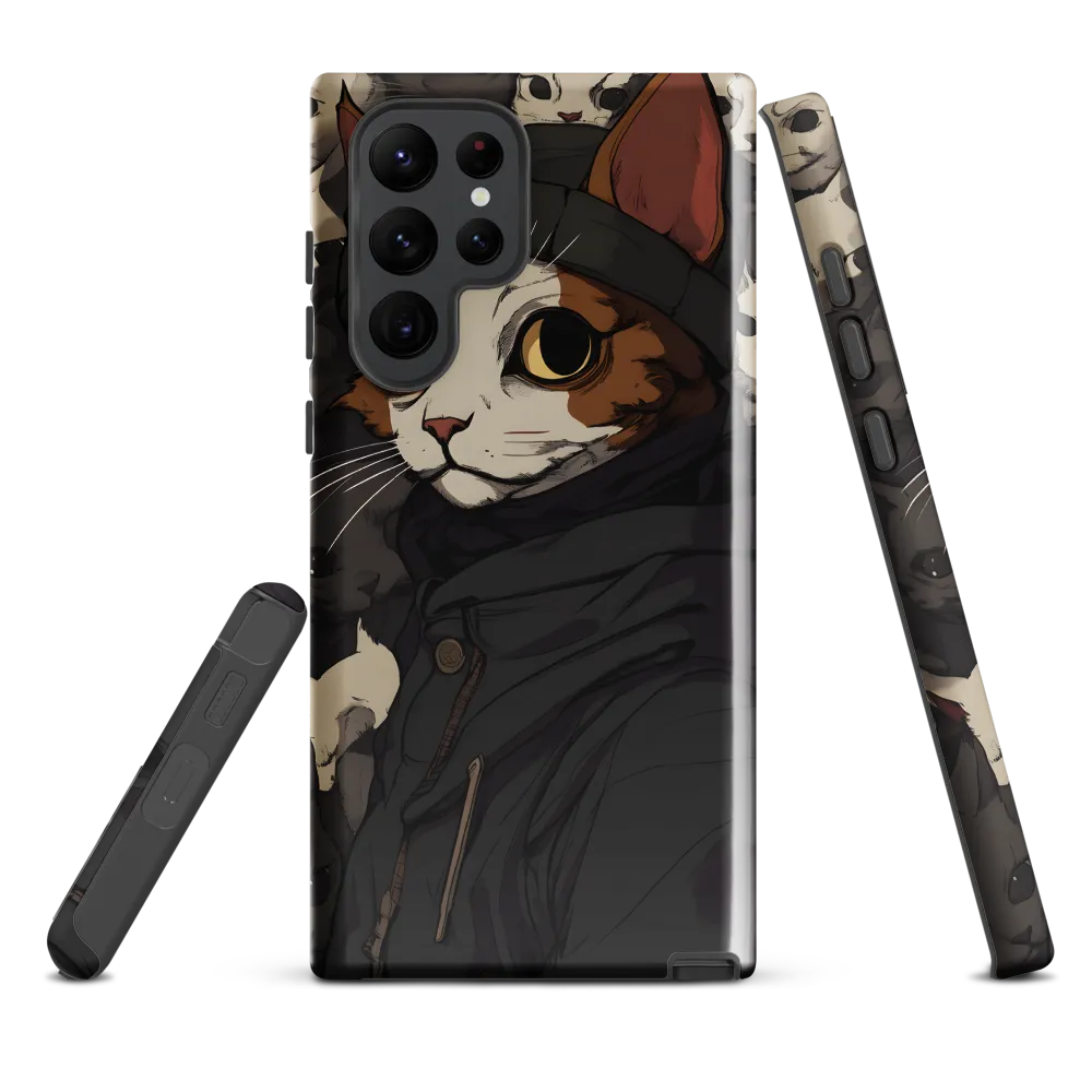 Whimsical Cat Portrait