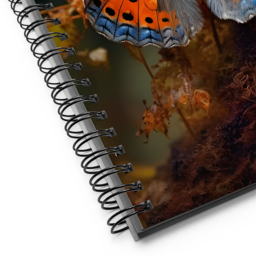 Harmony in Color: The Butterfly | Spiral Notebook