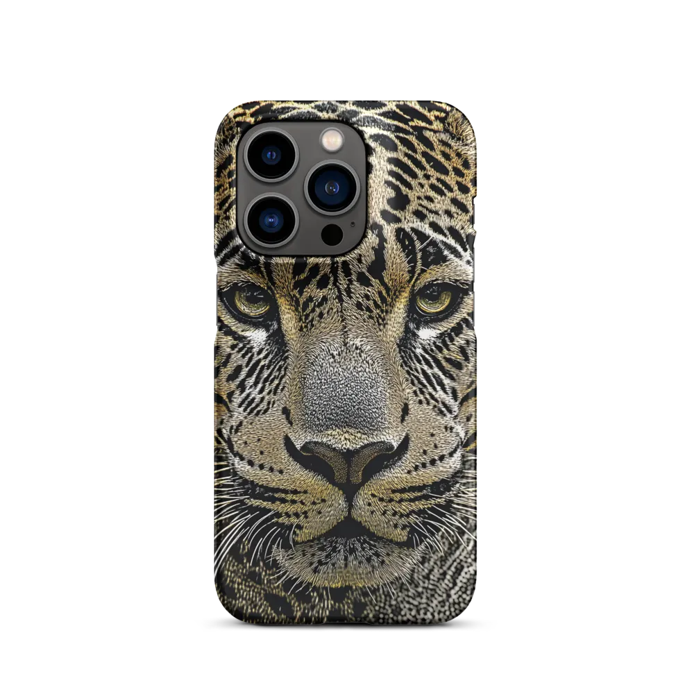 The Majestic Gaze: Portrait of a Leopard
