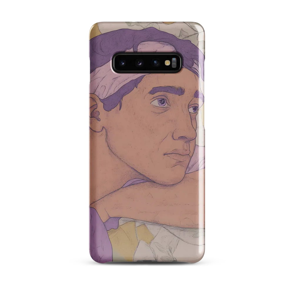 Contemplation in Pastel Hues | Phone Case |  S10 Plus | Snap Case | Glossy