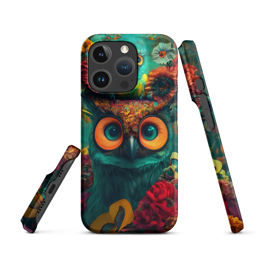 Majestic Harmony: The Floral Owl