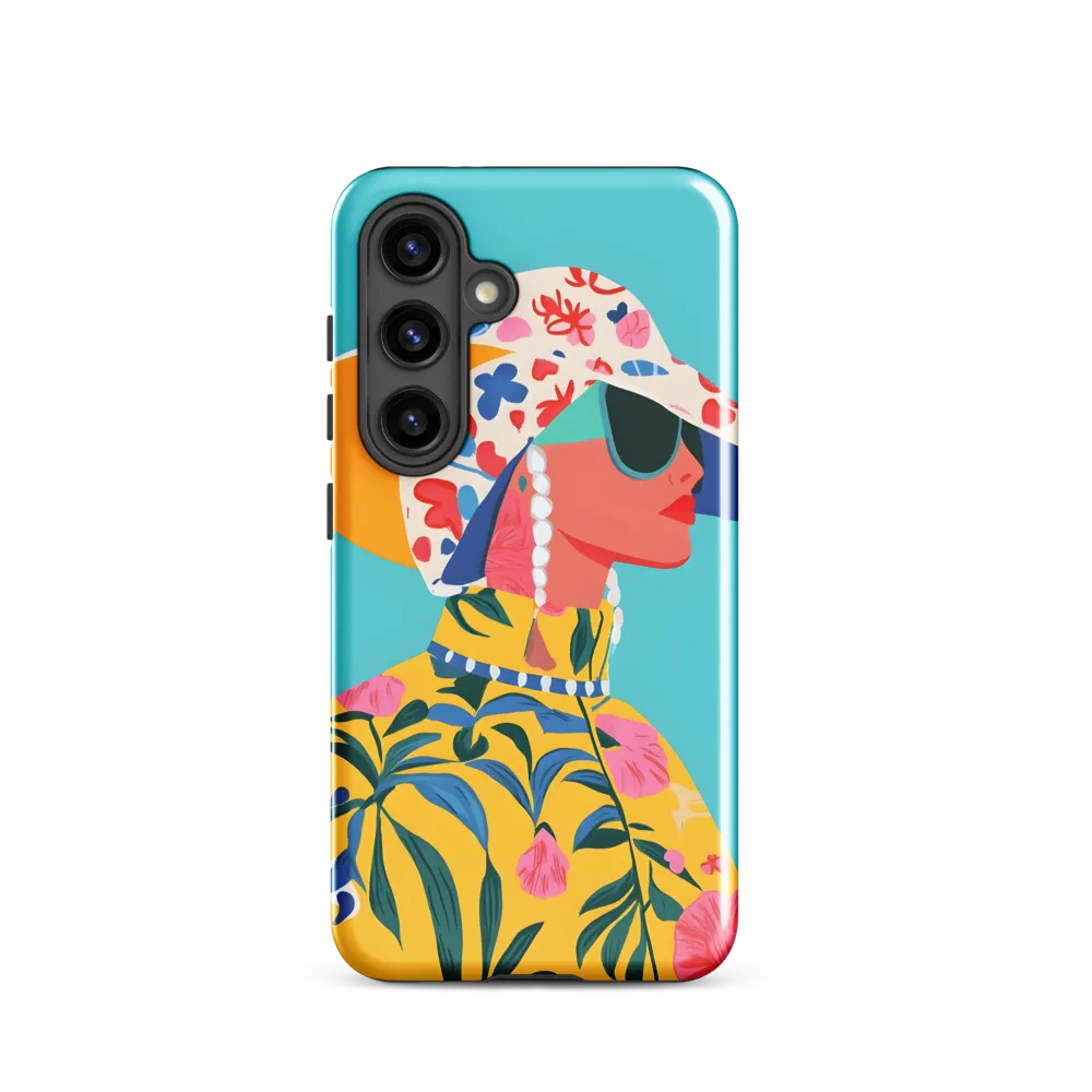 Tropical Confidence: A Fashion Portrait