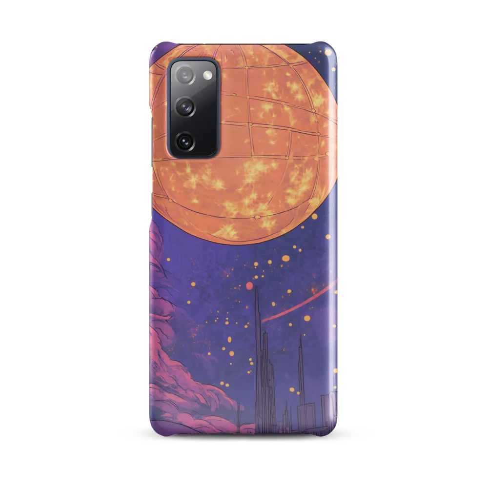 Celestial Cityscape: A Dance of Colors