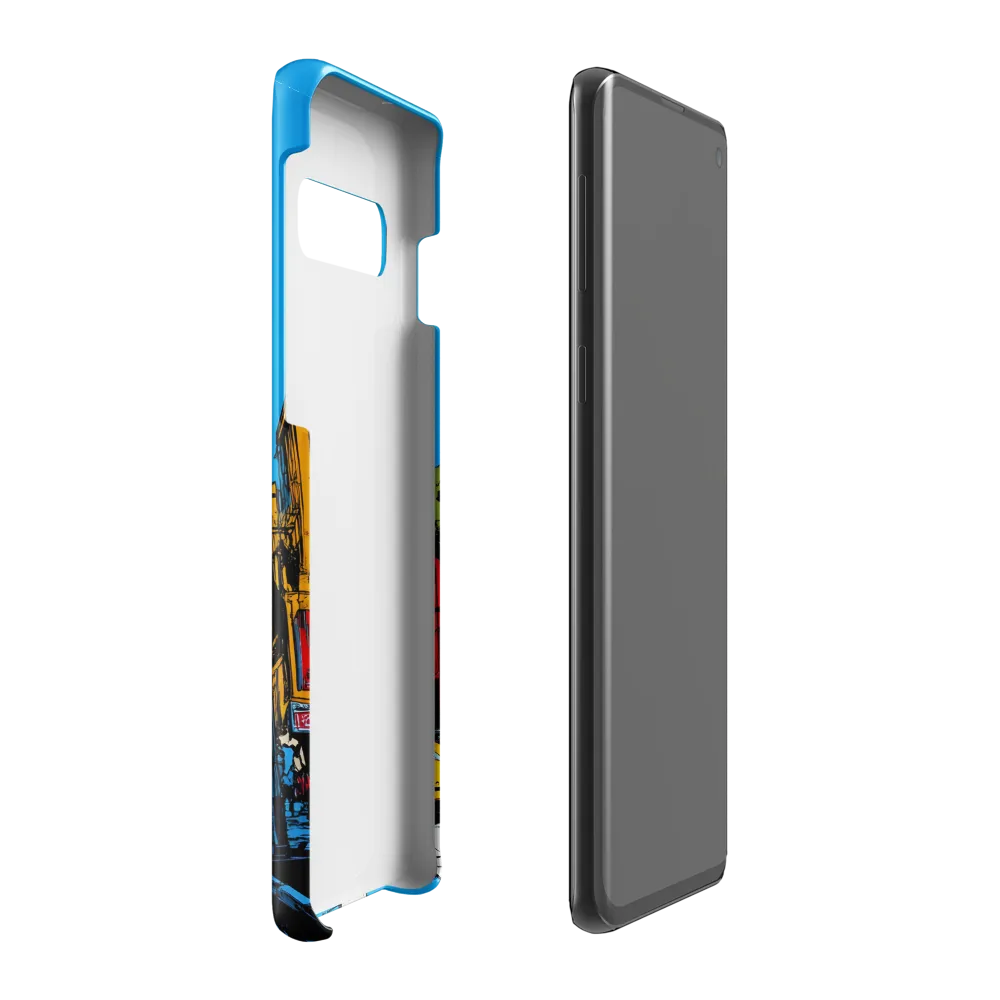 Urban Vibes: A City Unfolding | Phone Case |  S10 Plus | Snap Case | Glossy