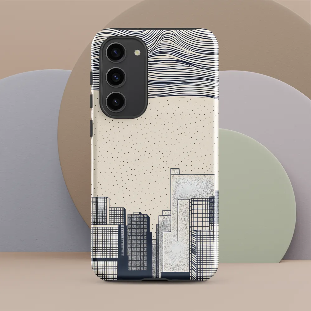 Urban Patterns: A Minimalist Skyline