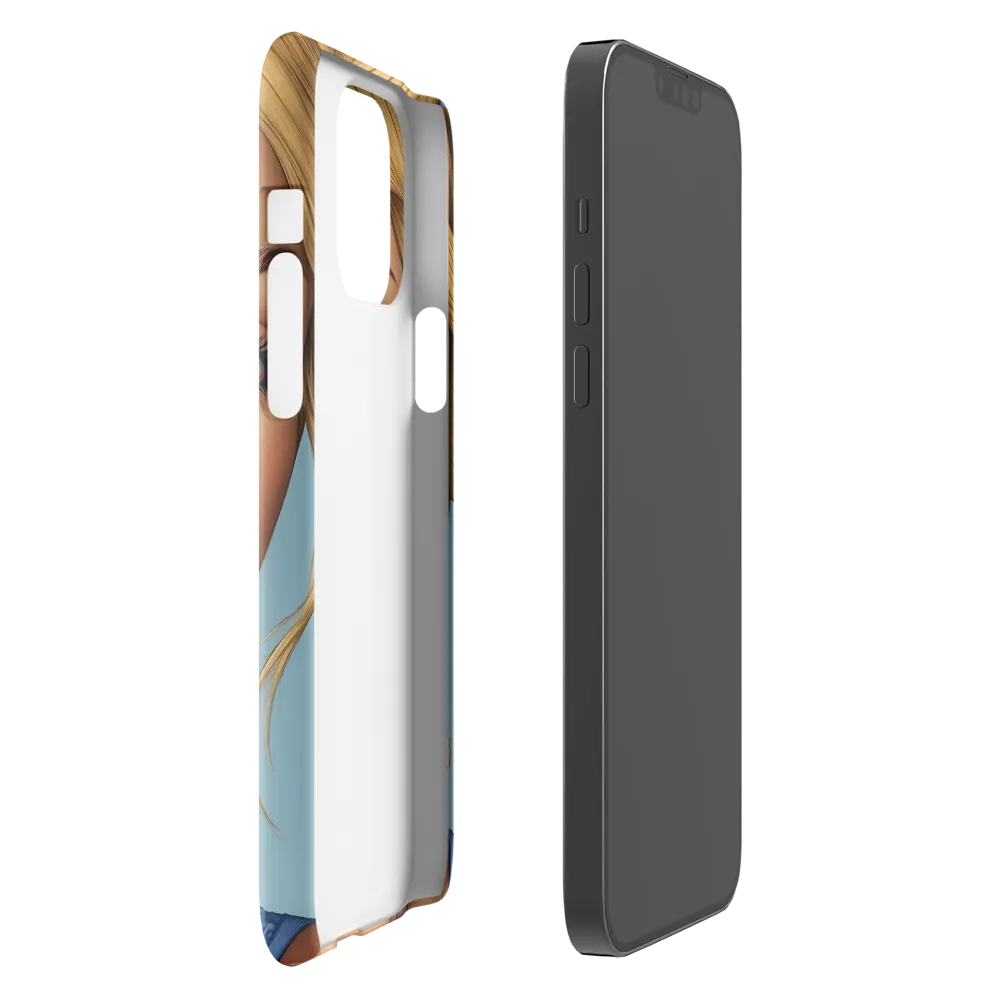 Serenity in Blue | Phone Case |  13 Pro Max | Snap Case | Glossy