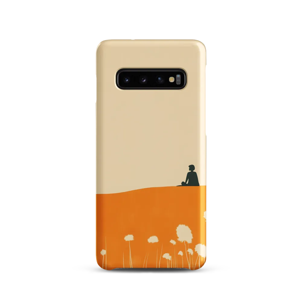 Quiet Contemplation | Phone Case |  S10 | Snap Case | Matte
