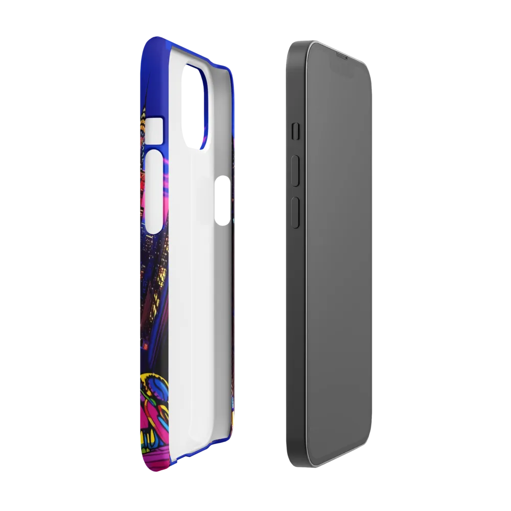 Neon Twilight: A City in Vibrance