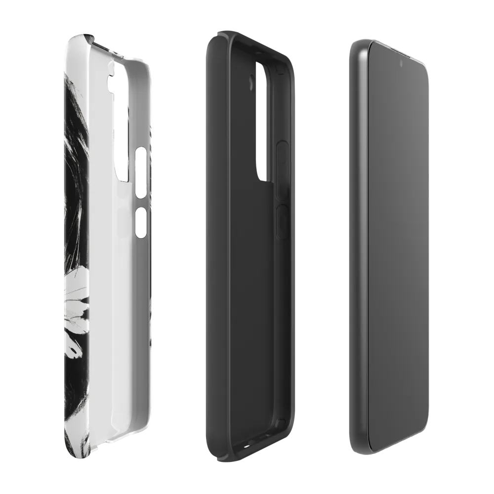 Serenity in Ink | Phone Case |  S22 Plus | Tough Case | Glossy