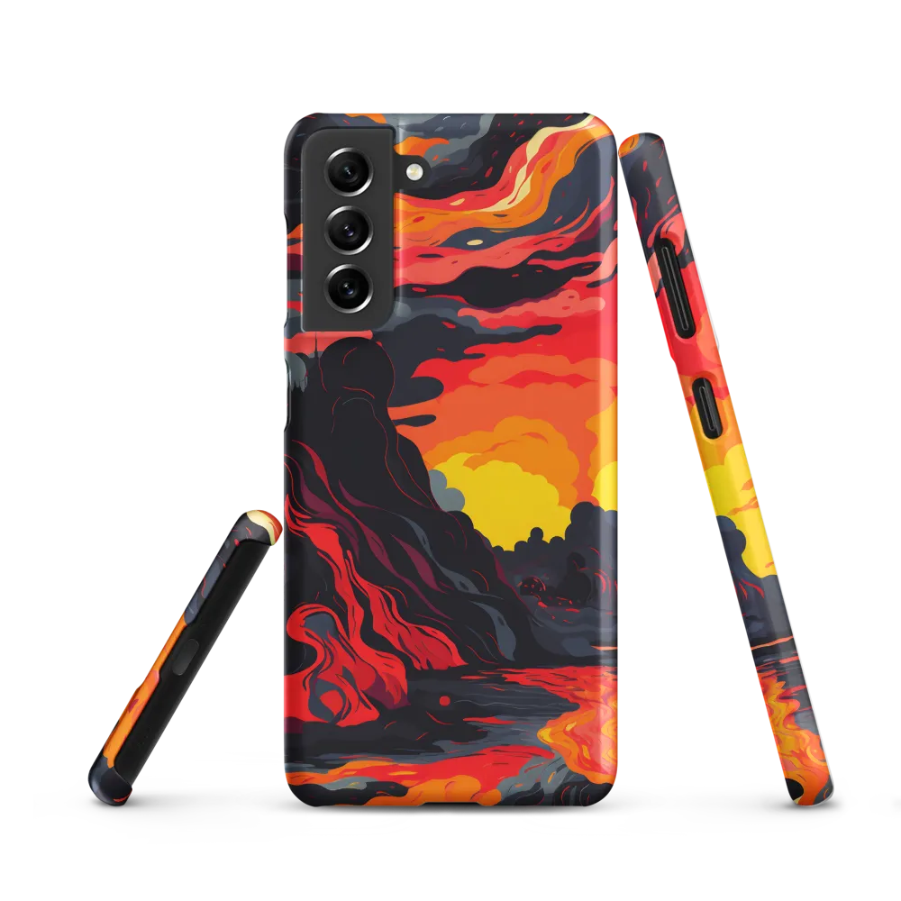 Eruption of Colors | Phone Case |  S21 | Snap Case | Matte