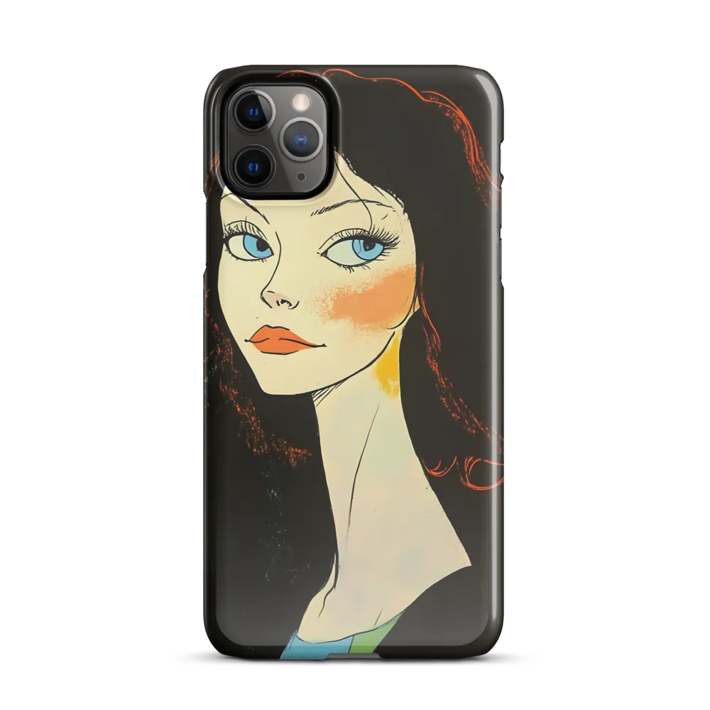 Elegance in Blue | Phone Case |  11 Pro Max | Snap Case | Glossy