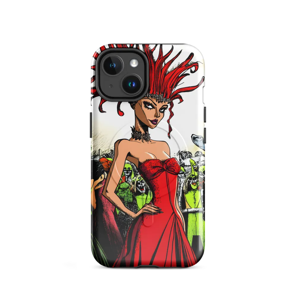 Fiery Elegance: A Fashion Statement