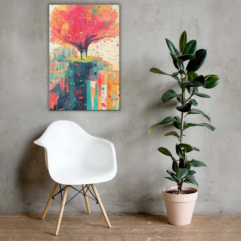 Whispers of Urban Dreams | Canvas | 24″×36″