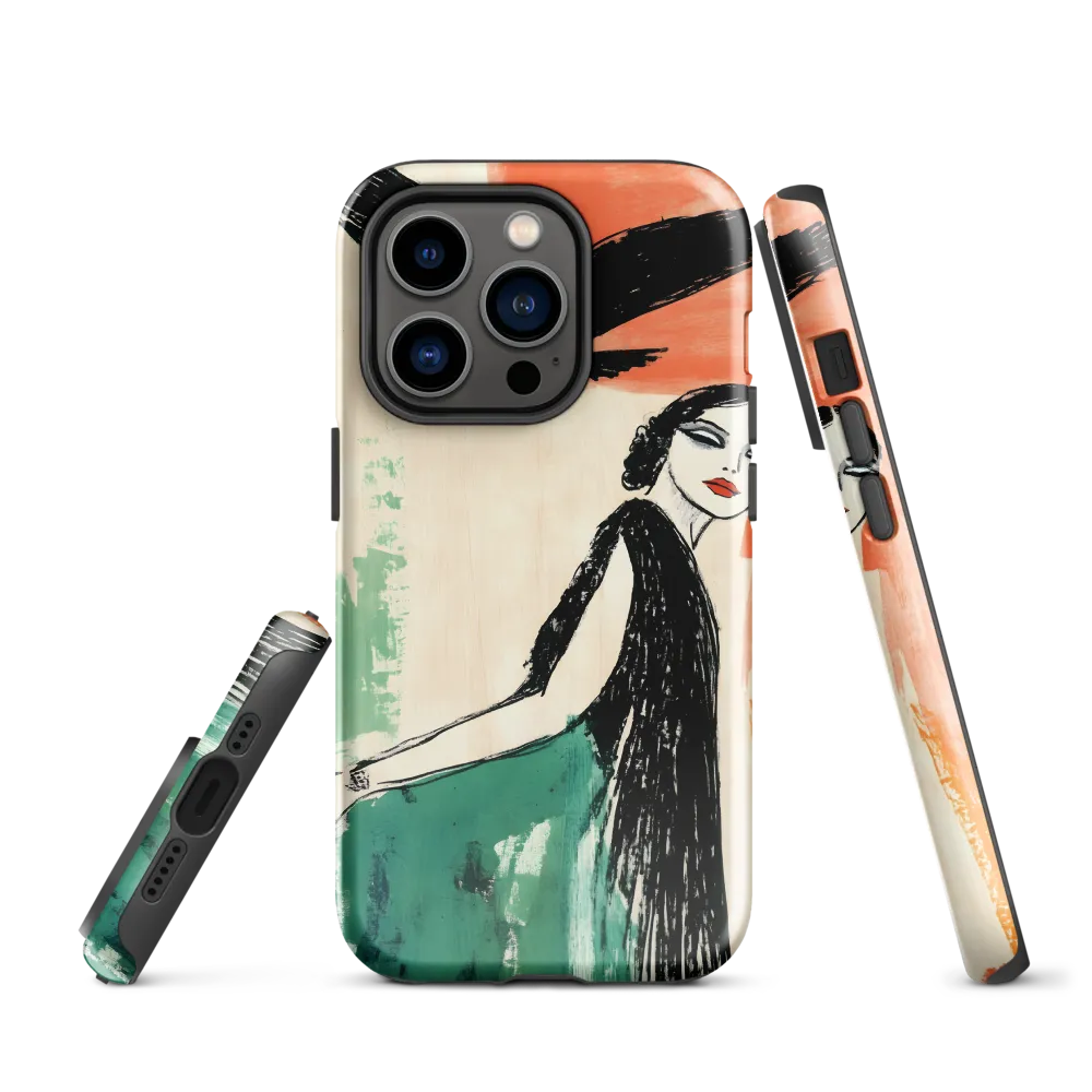 Elegance in Flight | Phone Case |  14 Pro | Tough Case | Glossy