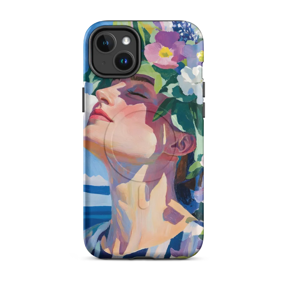 Blossom of Serenity | Phone Case |  14 Plus | MagSafe® Tough Case | Matte