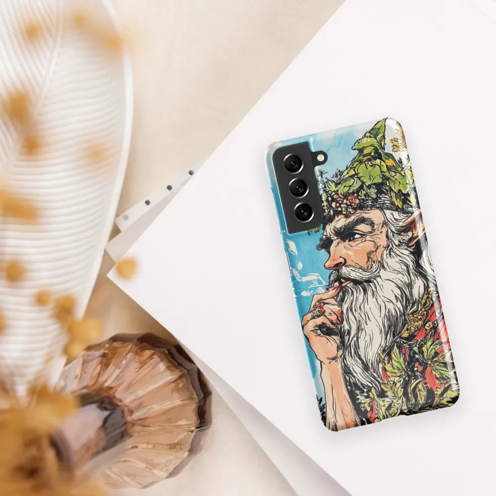 Wisdom of the Nature Spirit | Phone Case |  S21 | Snap Case | Glossy