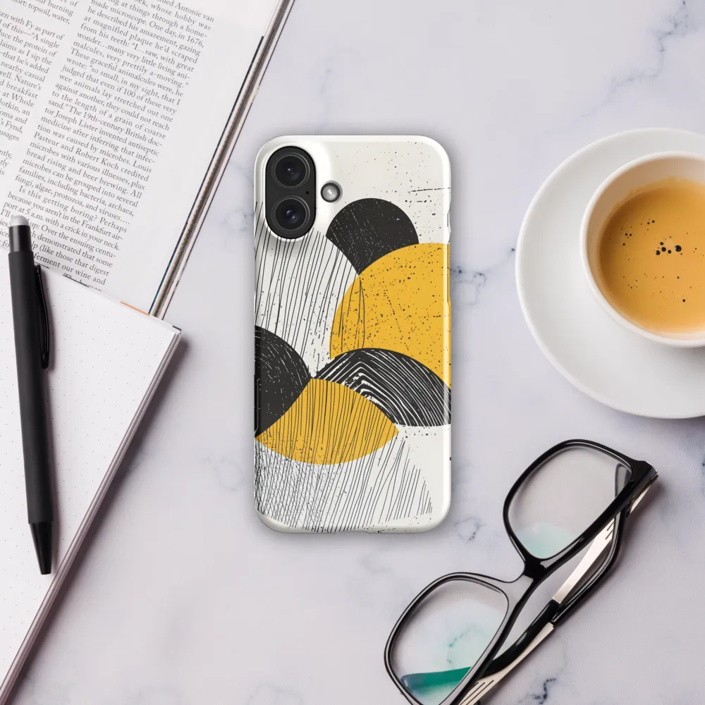 Dynamic Harmony in Black and Yellow