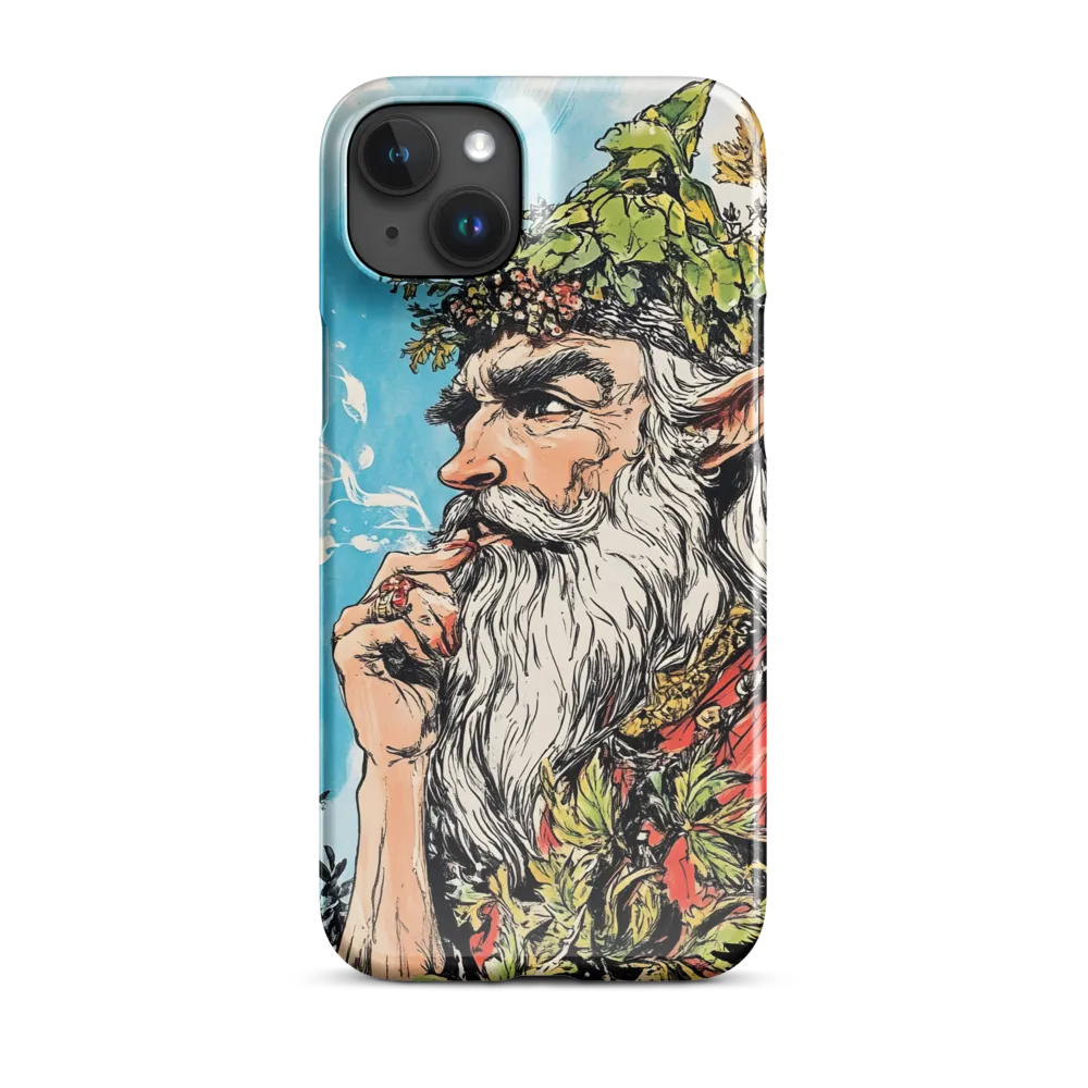 Wisdom of the Nature Spirit | Phone Case |  15 Plus | Snap Case | Glossy