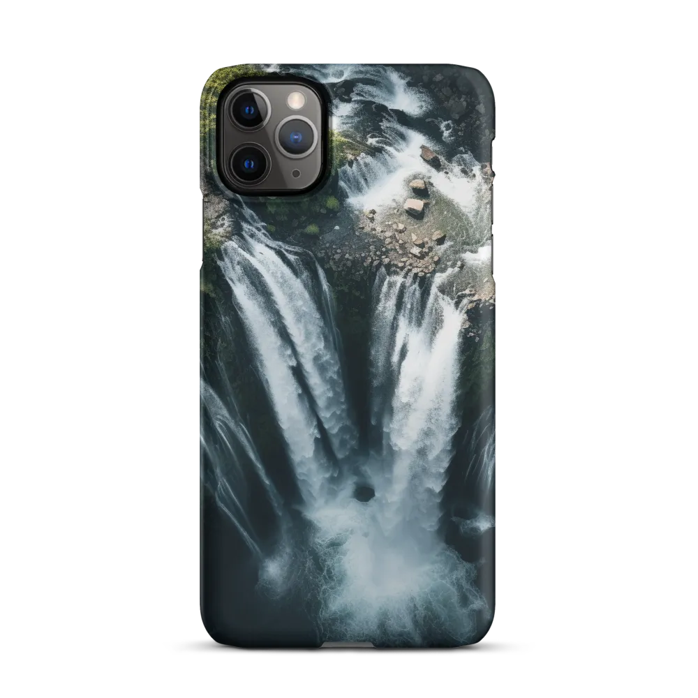 Nature's Power: The Cascading Waterfall | Phone Case |  11 Pro Max | Snap Case | Matte