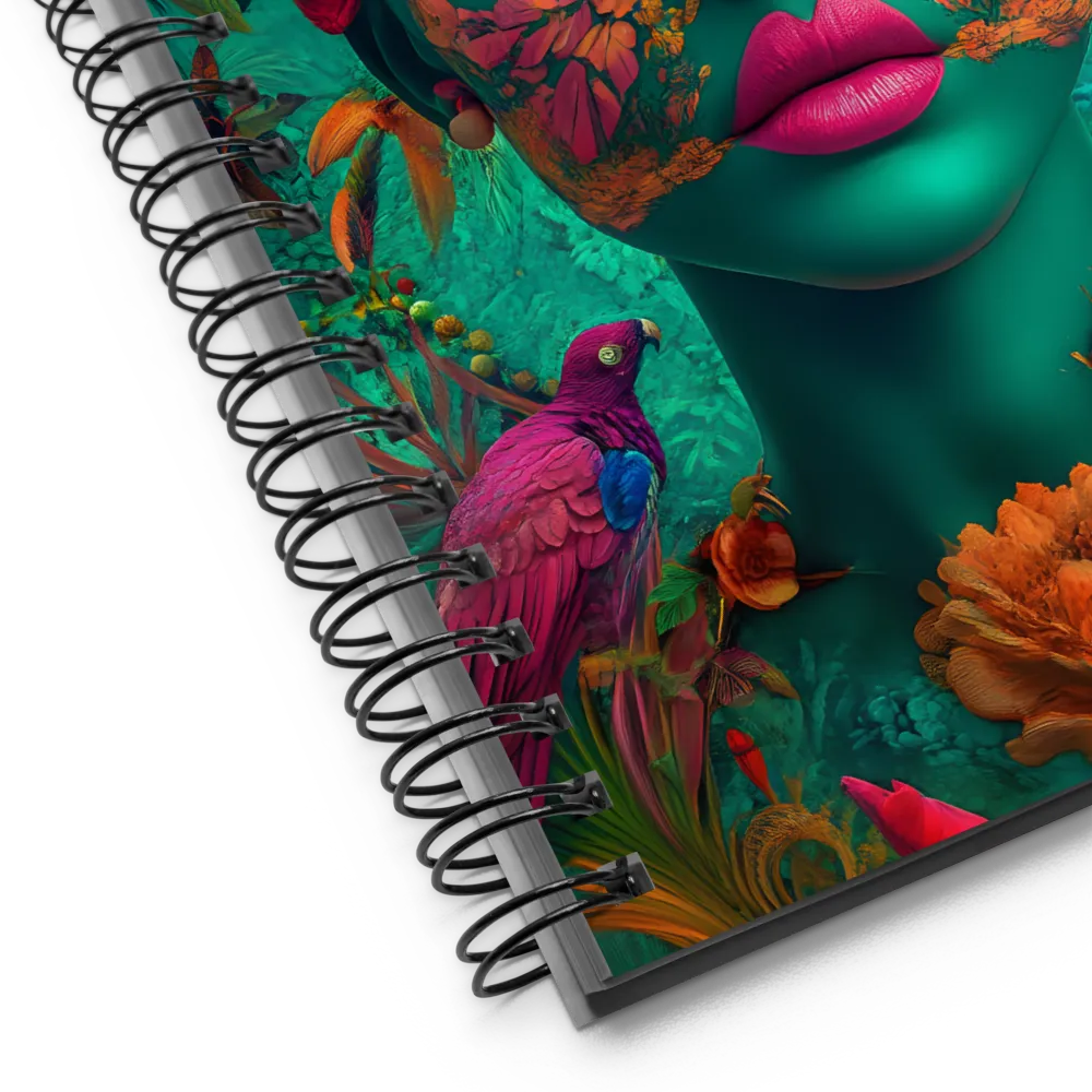 Floral Serenity | Spiral Notebook