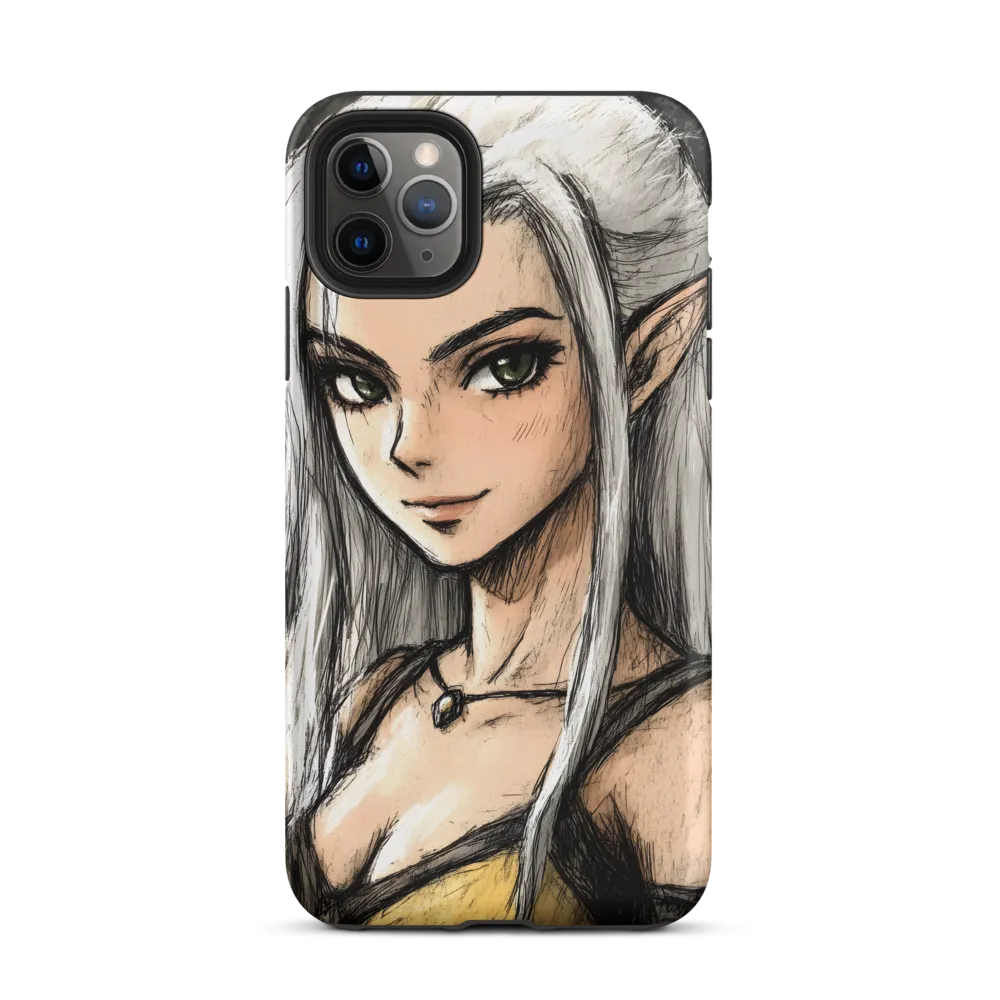 Ethereal Elegance: The Elf's Portrait