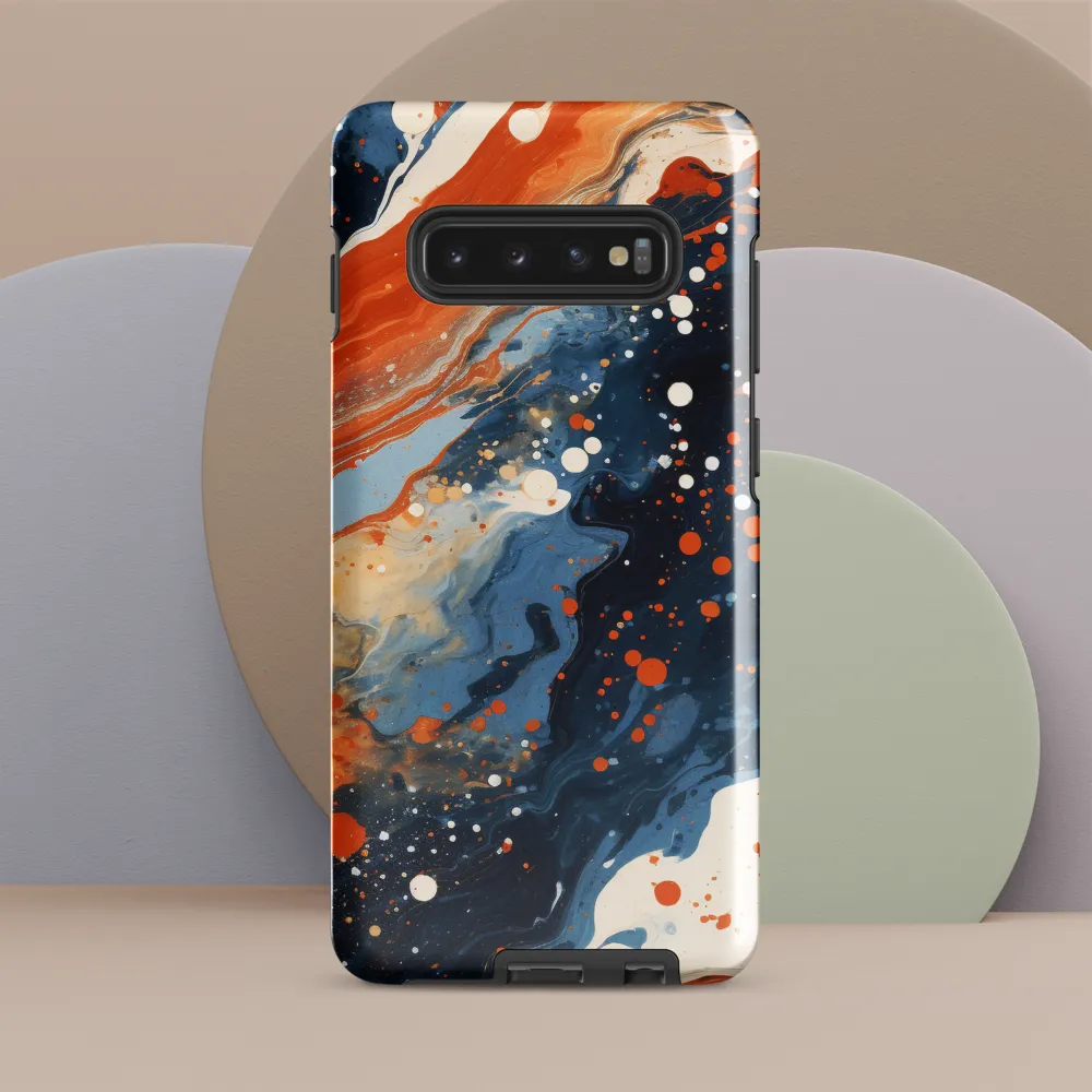 Fluid Dance of Colors | Phone Case |  S10 Plus | Tough Case | Glossy