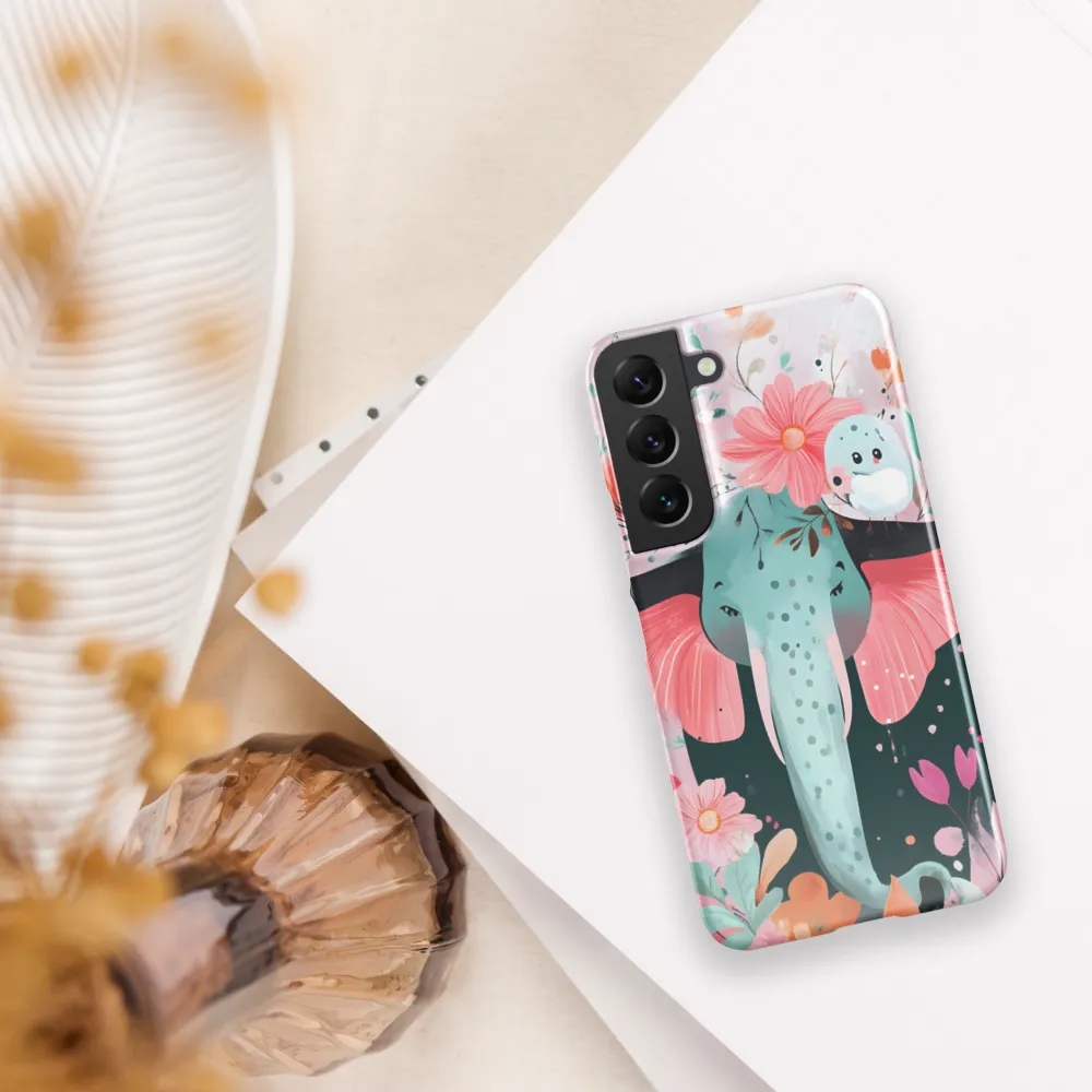 Whimsical Elephant in Bloom