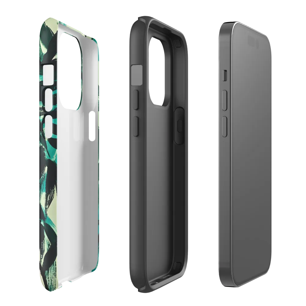 Curious Giraffe in Lush Greenery | Phone Case |  14 Pro | Tough Case | Matte