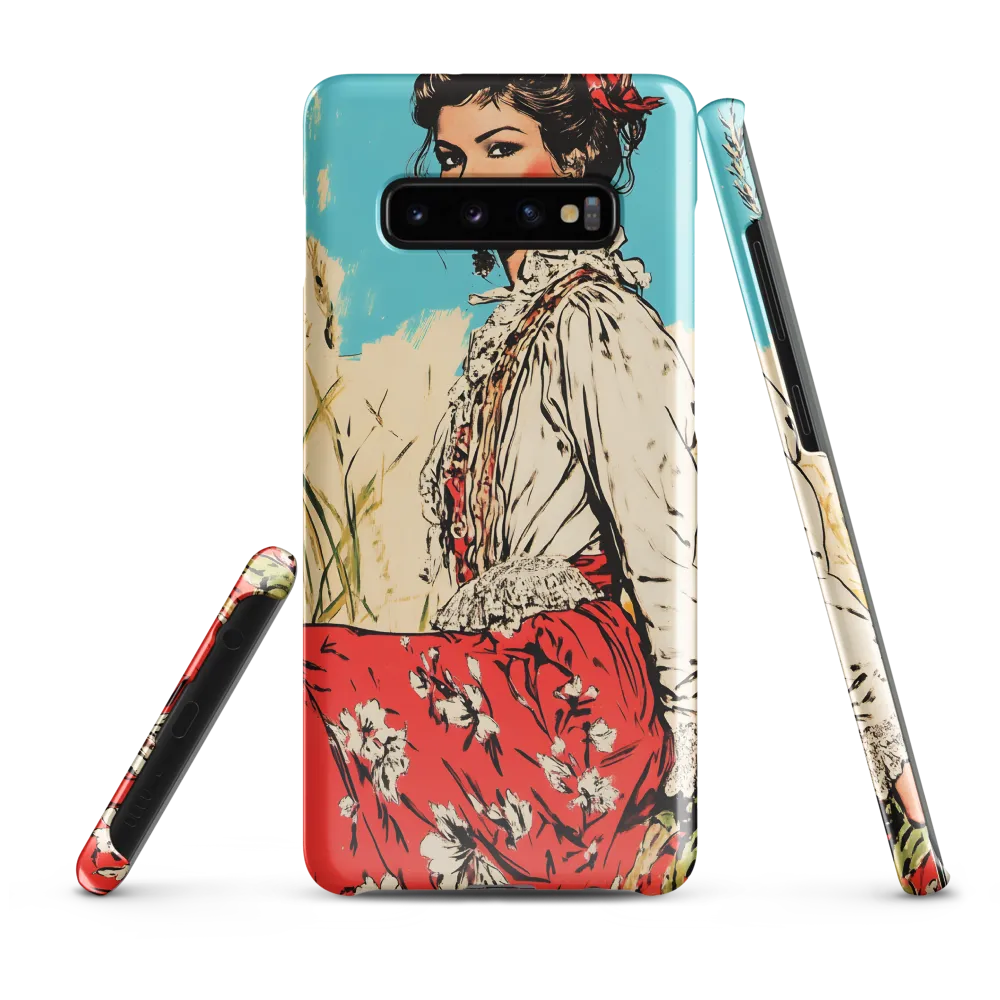 Graceful Elegance in a Natural Setting | Phone Case |  S10 Plus | Snap Case | Glossy