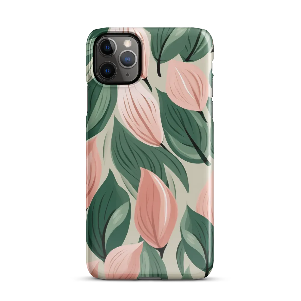 Floral Symphony in Modern Hues | Phone Case |  11 Pro Max | Snap Case | Glossy