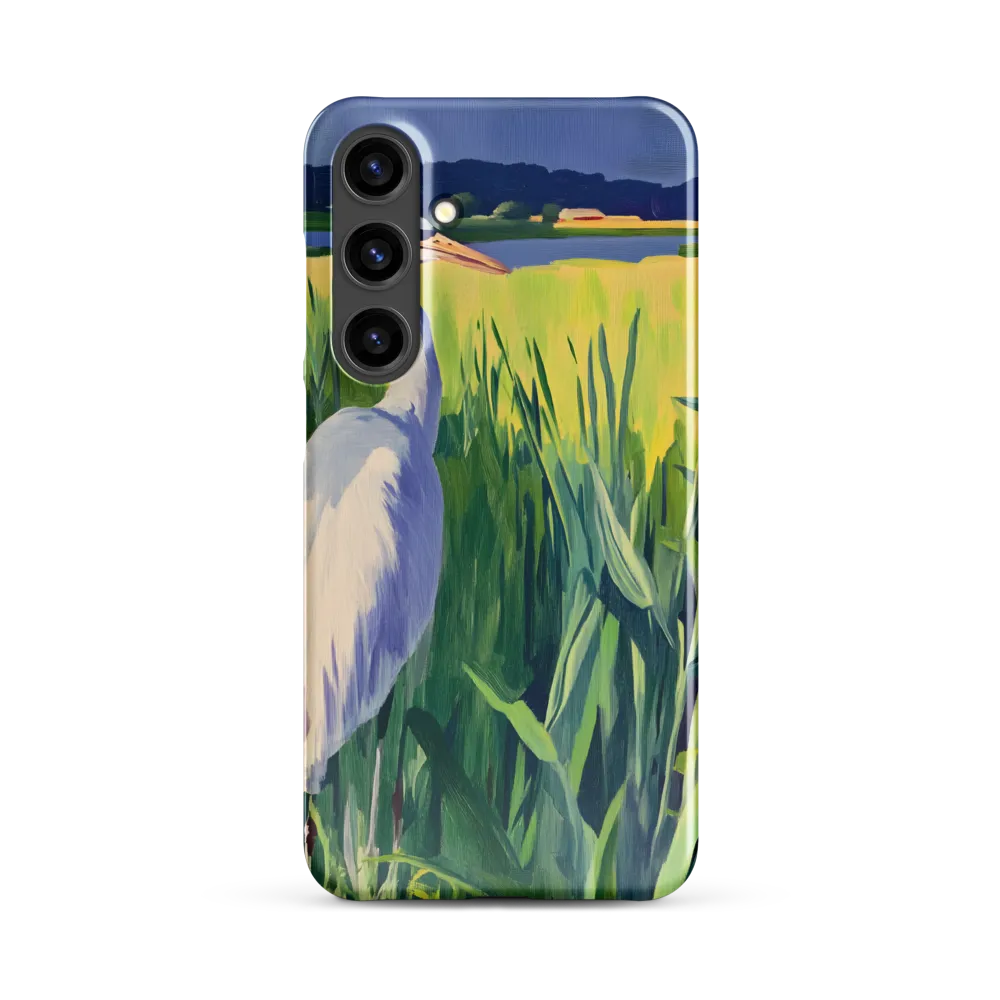 Graceful Presence: The Heron in the Meadow