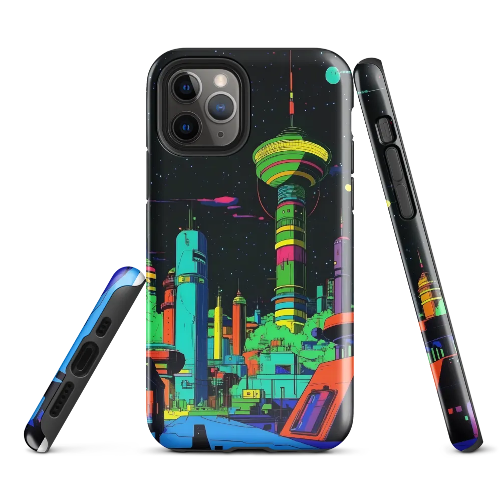 Neon Dreams: A Futuristic Cityscape