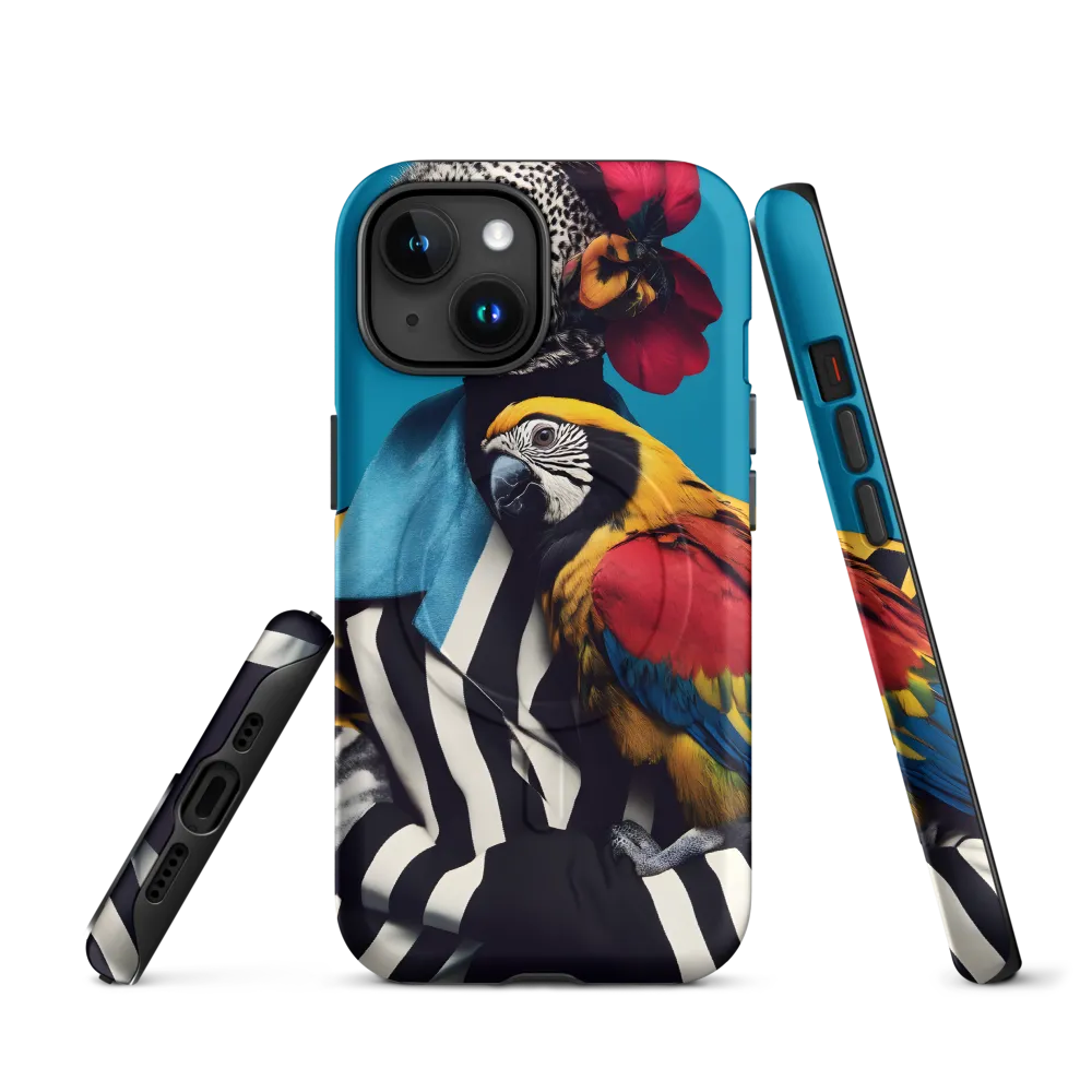 Vibrant Fusion of Flora and Fauna