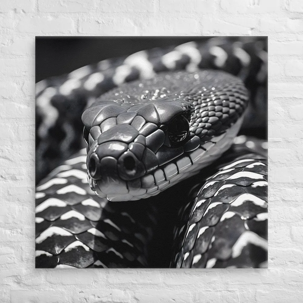 The Enigmatic Serpent | Canvas | 36″×36″