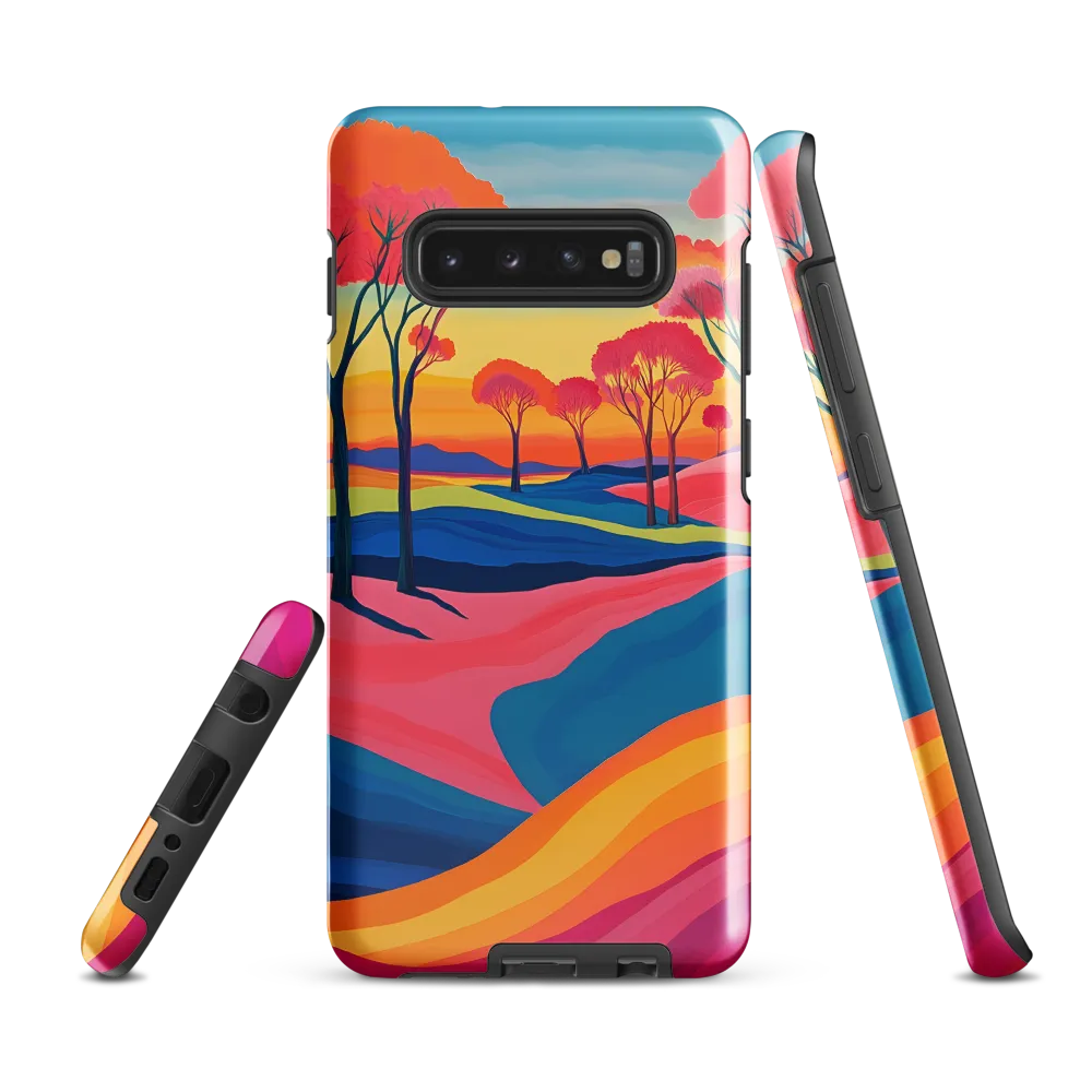 Whimsical Serenity | Phone Case |  S10 Plus | Tough Case | Glossy