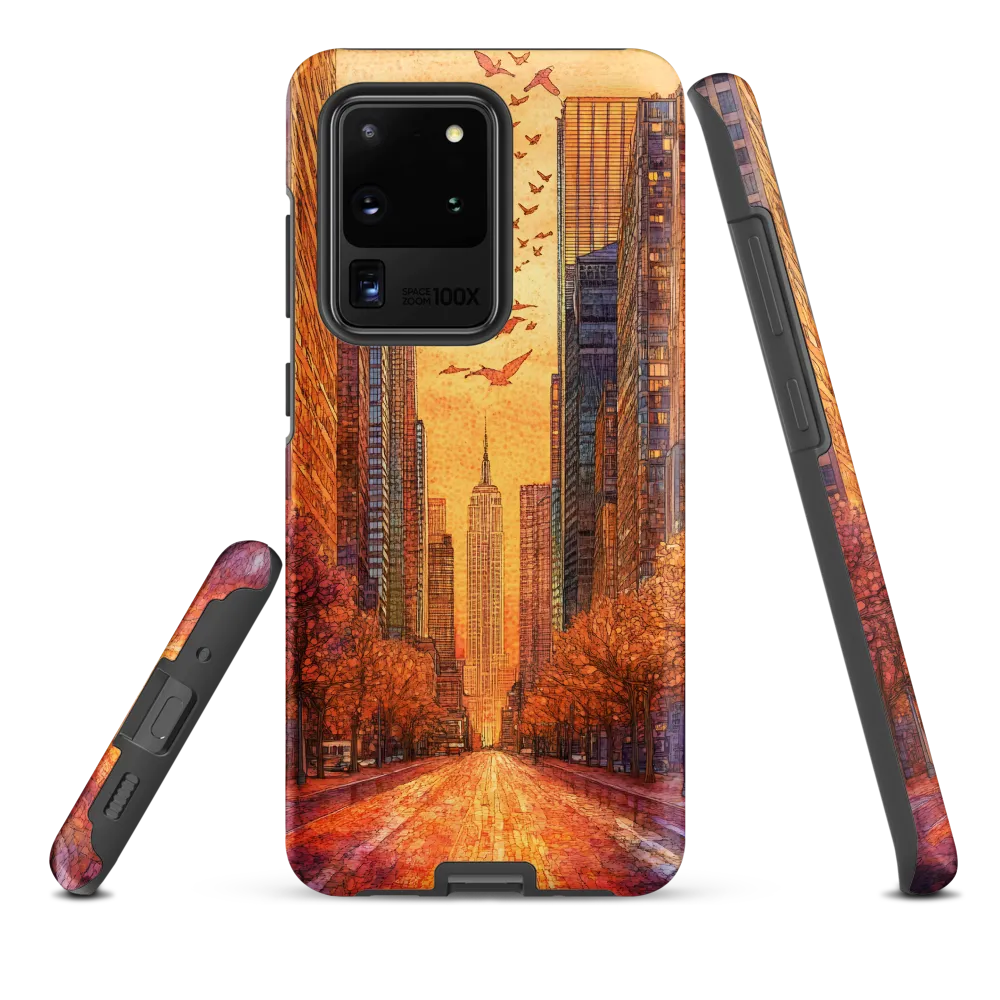 Urban Serenity at Dusk