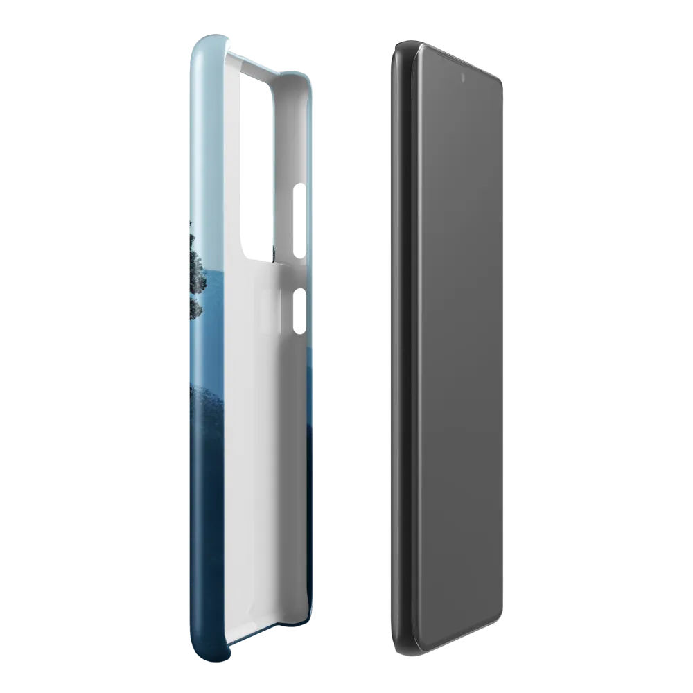 Solitude in Blue | Phone Case |  S21 Ultra | Snap Case | Glossy