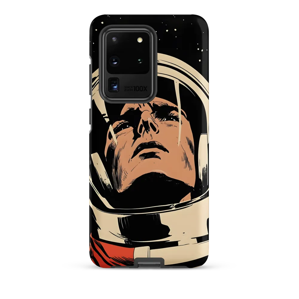 Gaze of the Astronaut | Phone Case |  S20 Ultra | Tough Case | Matte