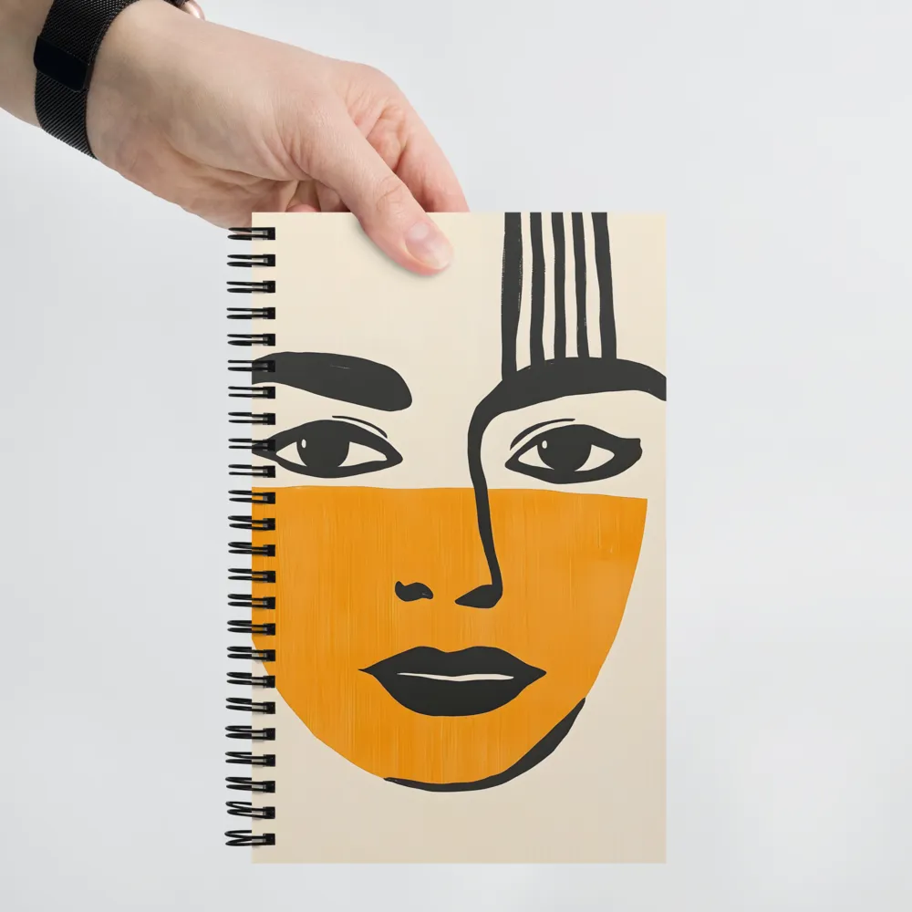 Faces of Minimalism | Spiral Notebook