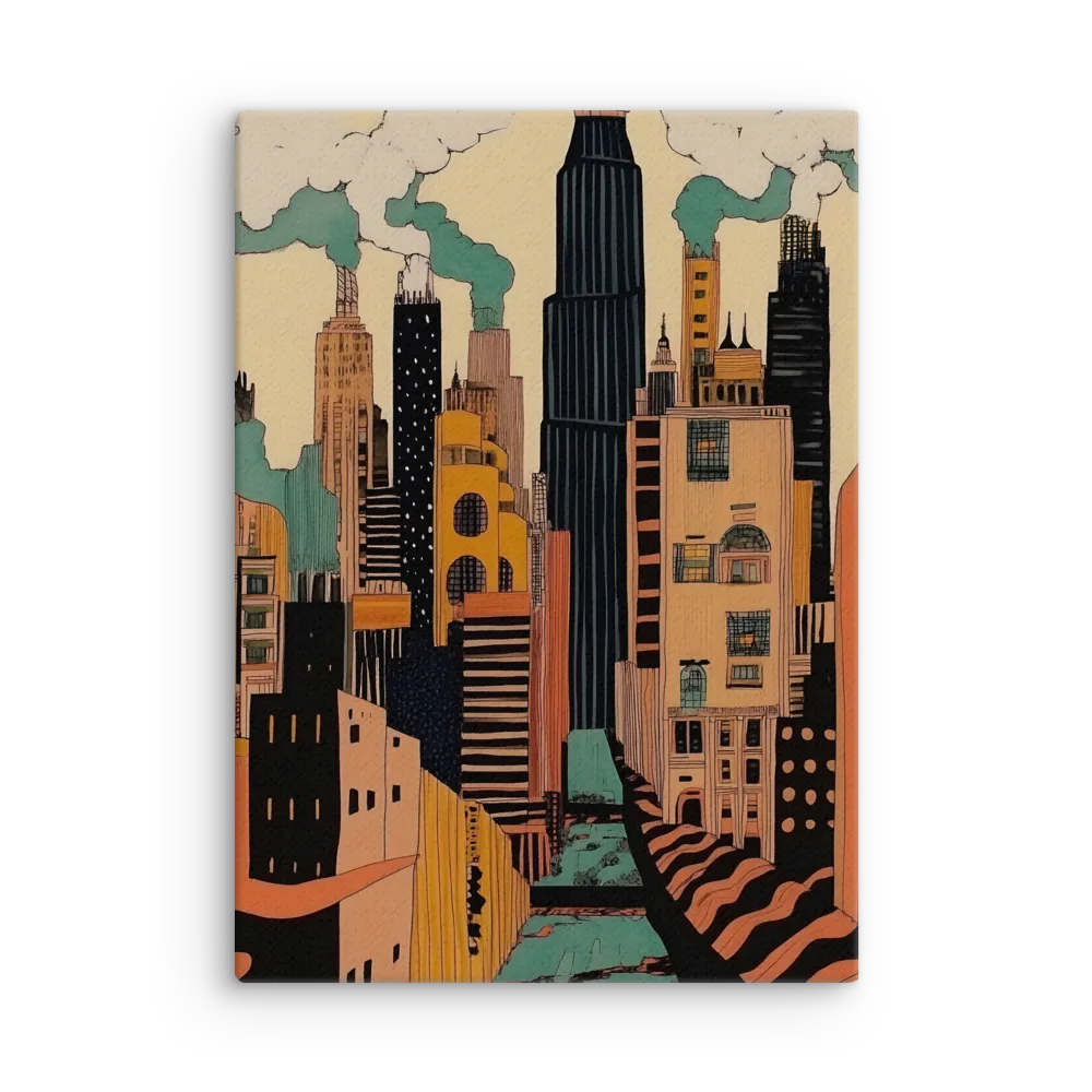 Urban Symphony in Ink