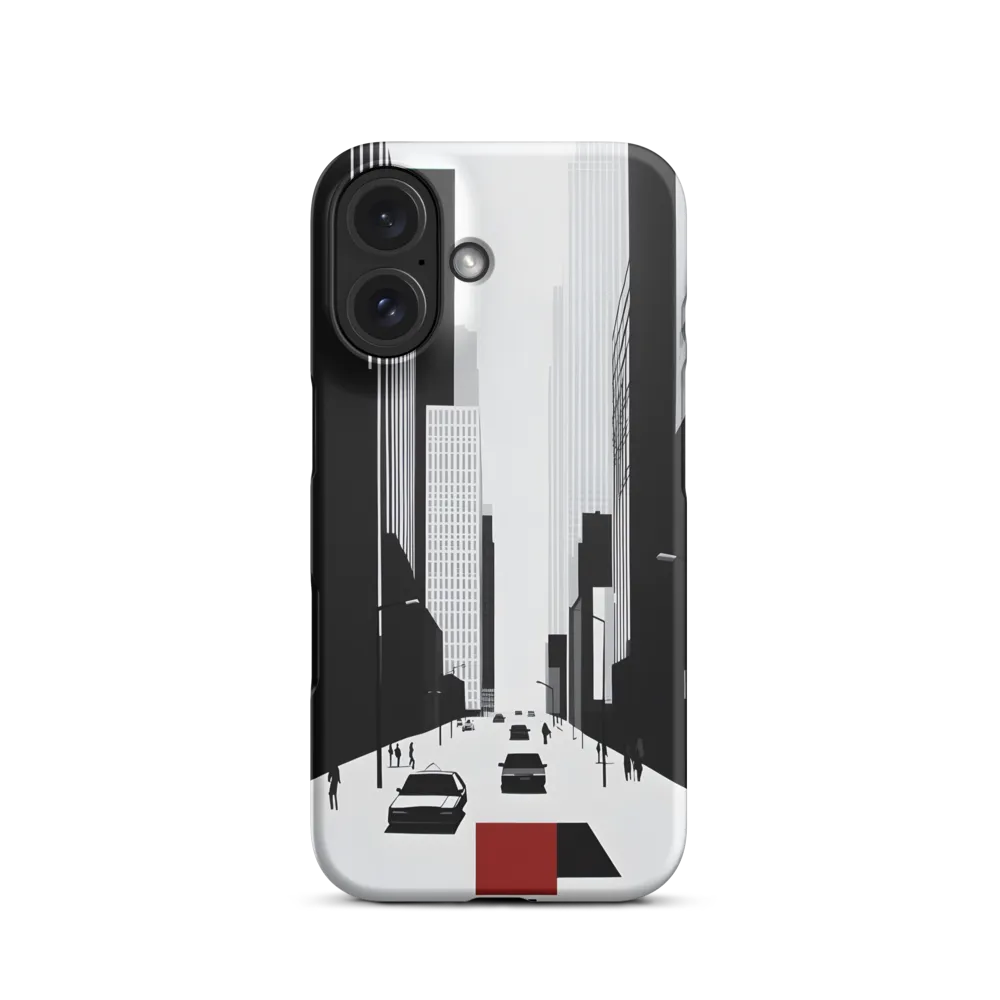 Urban Solitude: A Minimalistic Cityscape