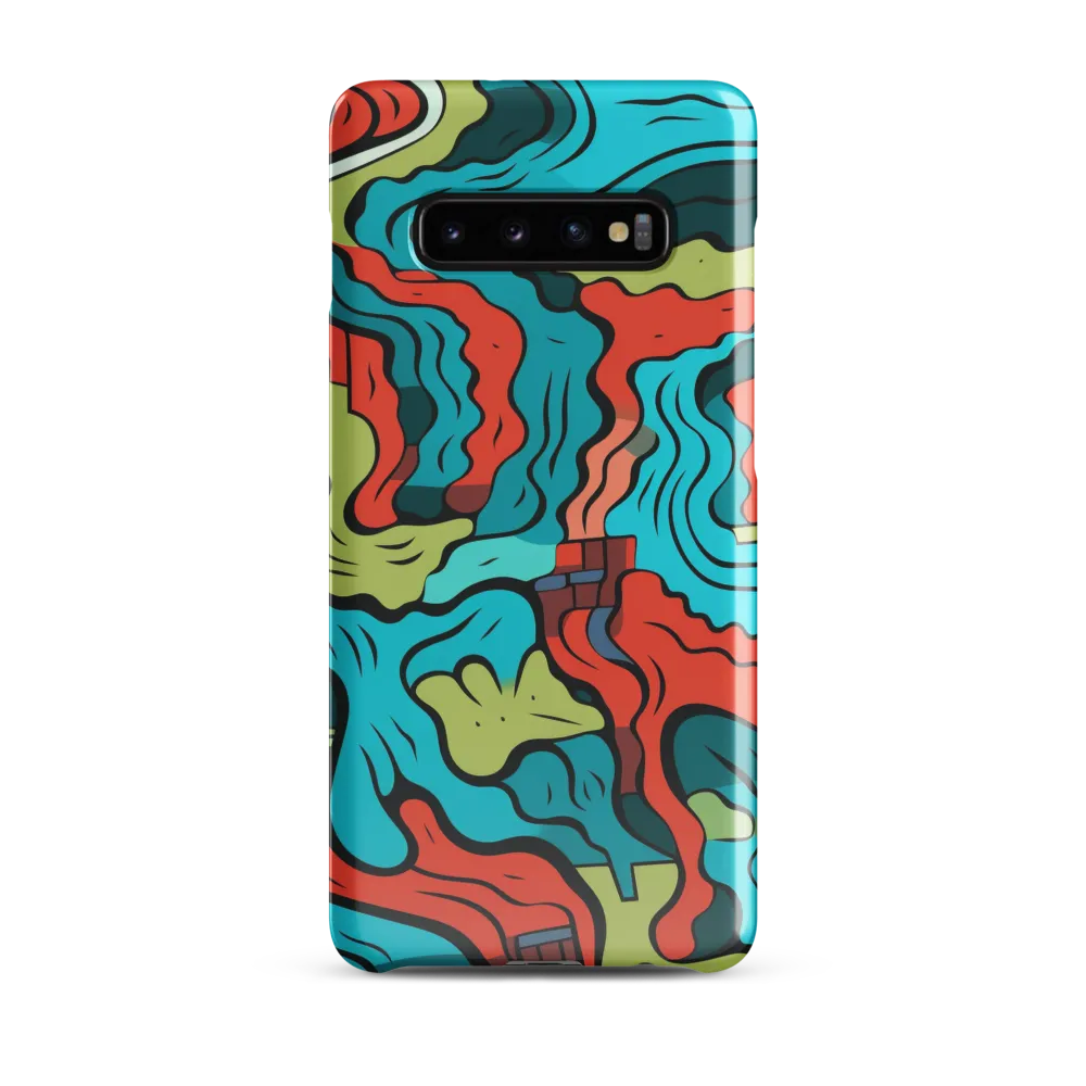 Flow of Color | Phone Case |  S10 Plus | Snap Case | Glossy