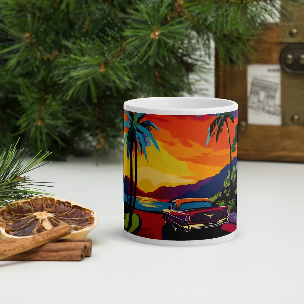 Sunset Drive | Mugs | Multiple Sizes & Colors