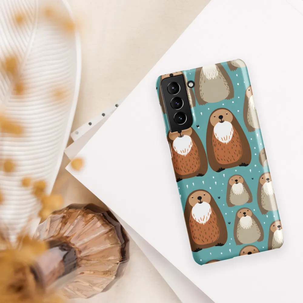 Whimsical Otter Pattern