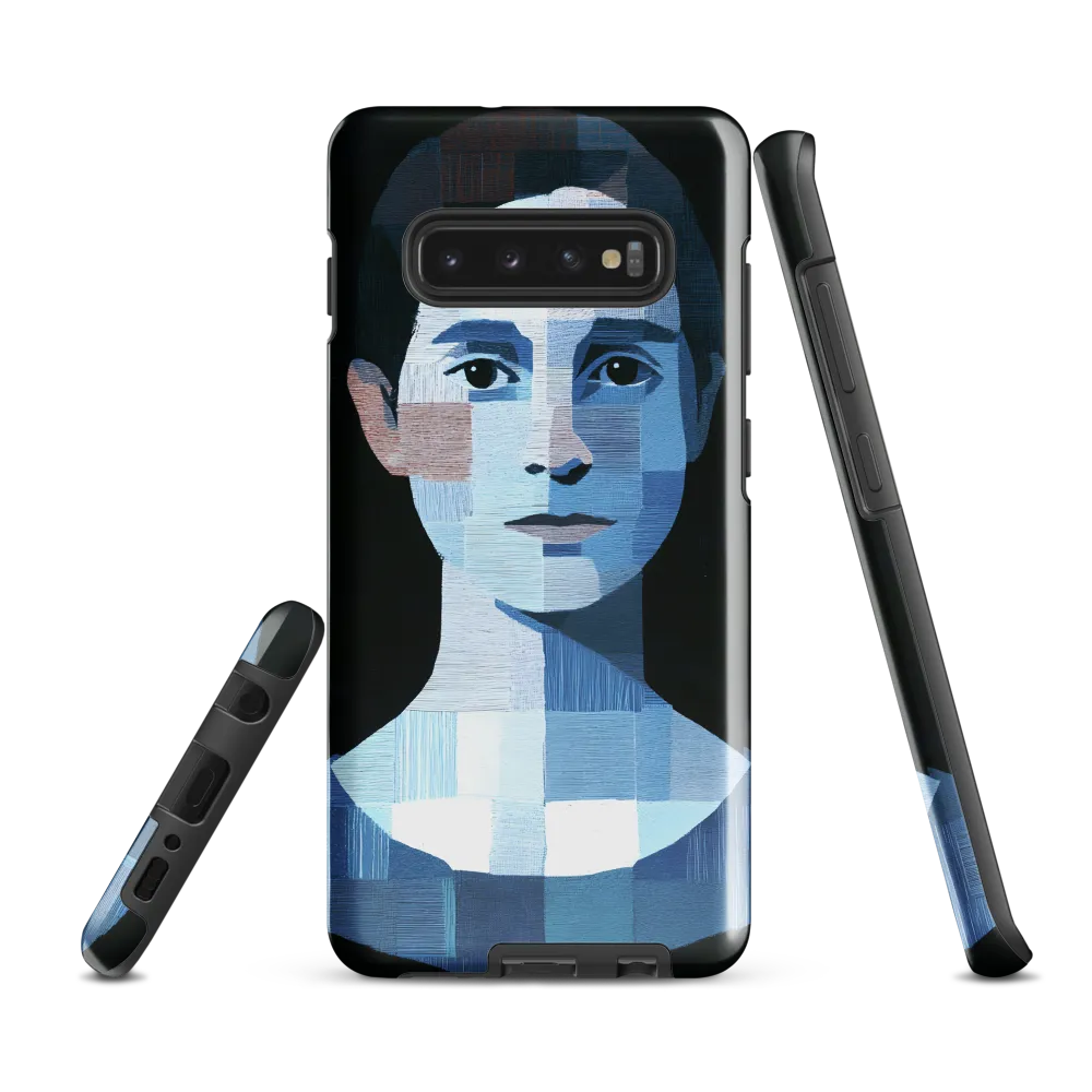 Fragments of Blue | Phone Case |  S10 Plus | Tough Case | Glossy