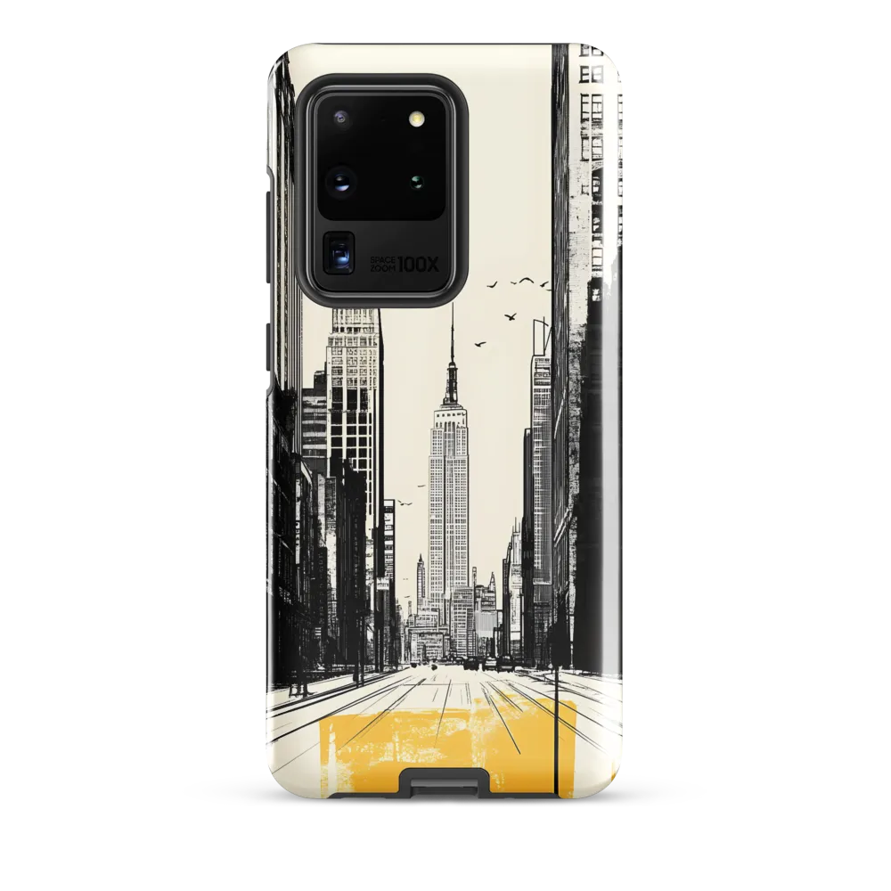 Urban Serenity: Empire State Reflection