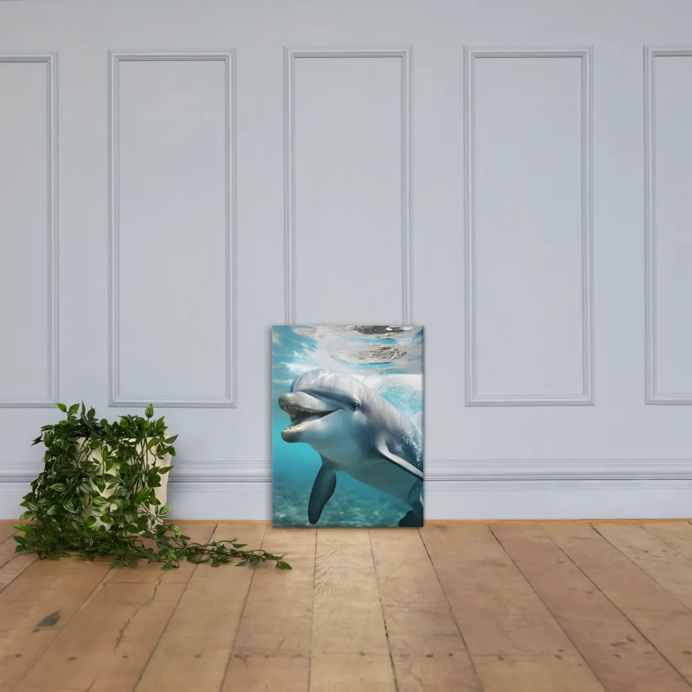 Joyful Marine Grace | Canvas | 18″×24″