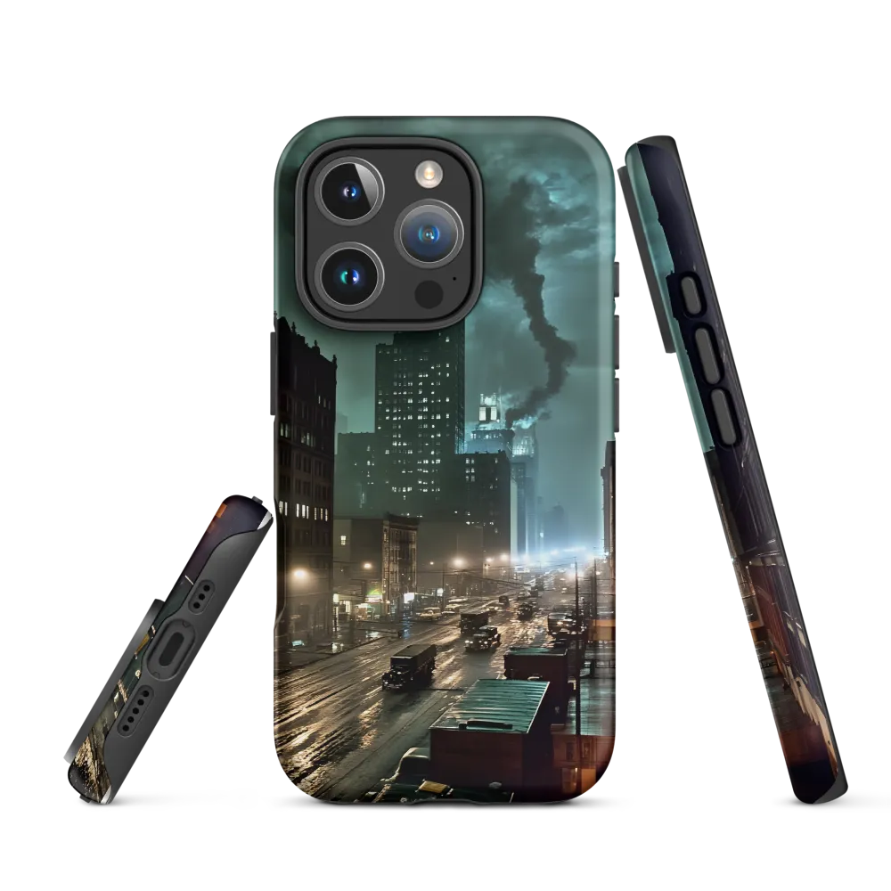 City of Shadows: A Nocturnal Symphony | Phone Case |  16 Pro | Tough Case | Matte