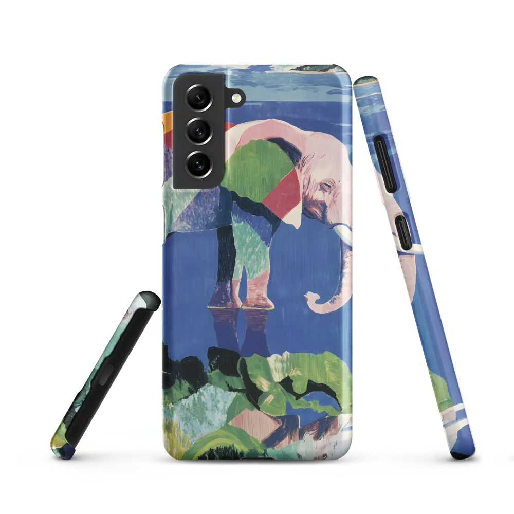 Serenity in Color: The Elephants of Reflection